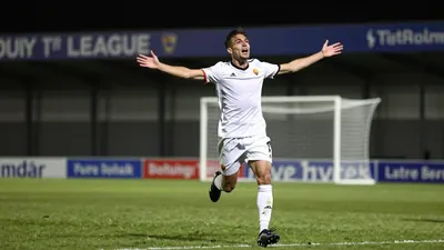 Richarlison scored for Tottenham's under-21s in their EFL Trophy group stage match at Cheltenham Town, his first...